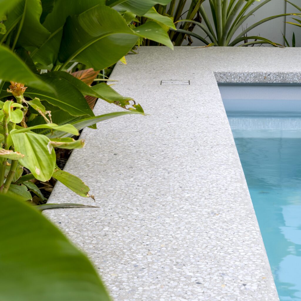 Pavilision Finish Outdoor Concrete Polishing